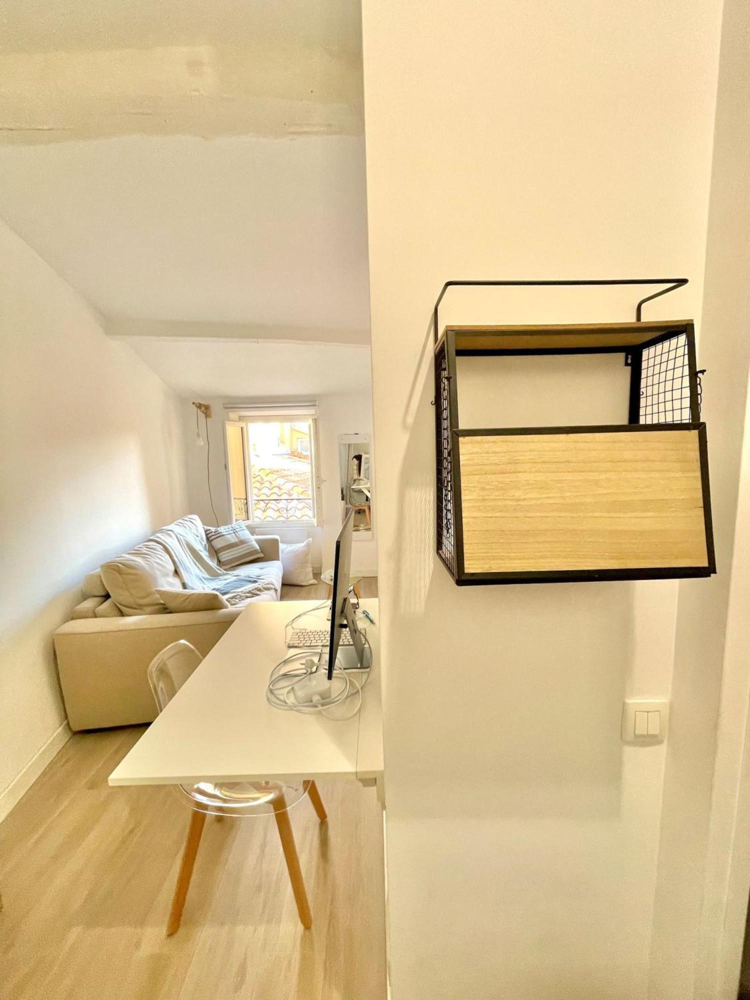 "Charmant Studio Moderne" Centre, Proche Plage Menton Exterior foto